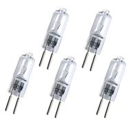 ShuoHui 5pcs GY6.35 Halogen Bulb 10W/20W/35W/50W 12V Dimmable G6.35 T4 JC Type Capsule Bulb GY6.35 Landscape Light for Under Cabinet Warm White 2700K (20, Watts)