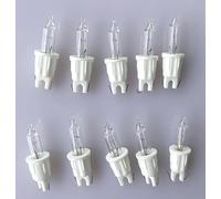 ShuoHui Replacement Bulb for Mini Fairy Lights, Incandescent, 24 V, 1.2 W, Blister Pack, Warm White 8mm Base (10)