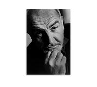 SHUOJIA Sean Connery James Bond Poster 007 Canvas Prints Posters Wall Art Painting Decor for Family Bedroom Dorm Home Living Room