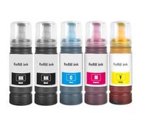 SHUOLEI Ink Bottle Compatible with epson Ink EPT104 Multipack for ET-1810 ET-2814 ET-2820 ET-2726 ET-2810 ET-2811 ET-2812 ET-2815 ET-2821 ET-2825 ET-2826 ET-4800 (5 Pack 2BK/C/M/Y)