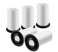SHUOMAO Quick Pods Hoover Bags Compatible with Henry Numatic Henry Quick Stick Vacuum Cleaner NQ100 Hen 100,Microfiber 5 Layer Filtration(5-PACK)