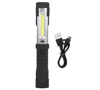 Shuoshenm Magnetic Inspection Light, Pen - Shaped LED Work Light with USB Charging, ABS Body, 360° Adjustable Hook for Garage Workshop Camping Fishing