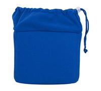 Shuoshenm Shockproof DSLR Camera Lens Insert Bag, Padded Camera Case with Drawstring, Thickened Sponge Protection for DSLR Cameras and Lenses, Lightweight Travel Camera Storage Ba (Dark Blue)