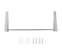 Shuoshenm Space Aluminum Wall Mounted Clothes Hanger, Folding Clothes Drying Rack, Portable Drying Rack with 80cm Cross Rod, Proof for Hotel Office Bathroom Balcony