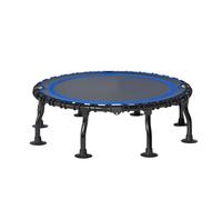 SHUQICAINA 40''/48'' Rebounder Trampoline, Mini Trampoline With Adjustable Armrest, Silent Design, Folding Storage, Black, Unisex, Round, Home Users, Gym Users