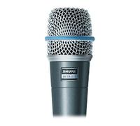 Shure - BETA 57A Dynamic Instrument Microphone, Supercardioid Pattern, Freq 50 -