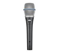 Shure Beta87C Vocal Microphone 3 Pin XLR, metallic/blue