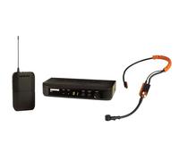Shure BLX14/SM31 Wireless Microphone System for Fitness and Aerobics - 14-Hour Battery Life, 300 ft Range | Includes SM31FH Fitness Headset Mic, Single Channel Receiver | H9 Band (BLX14/SM31-H9)