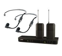 Shure BLX188/SM35-K3E Dual Wireless Headset System with 2 x SM35