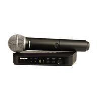 Shure BLX24 - PG58 (M17, 662-686 MHz) Handheld Wireless Microphone