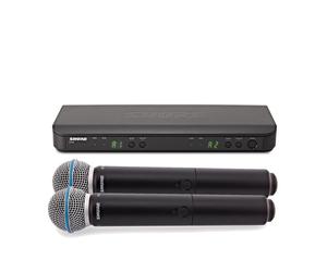 Shure BLX288/B58-S8 Dual Handheld Wireless Microphone System