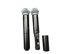 Shure BLX288/Beta58A Dual Wireless Vocal Microphone System with Two Professional UHF 640-690MHz Beta58A Handheld Mics