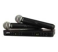 Shure BLX288 - SM58 (K14, 614-638 MHz) Dual Handh. Wireless Set
