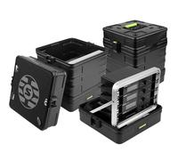 Shure By Gator Cases System Solution Series Wireless System Solution Case 4 - Holds 4 Systems (SH-WSYS-CASE4)