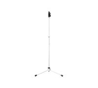 Shure by Gator Deluxe Adjustable Microphone Stand with Pistol-Grip Coupling, White (SH-TRIPODSTANDDX-W)