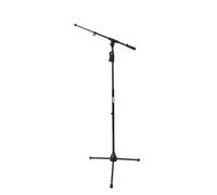 Shure by Gator Deluxe Tripod Mic Stand with Telescoping Boom and Pistol Grip One-Handed Clutch, black (SH-TRIPODSTANDTBMDX)