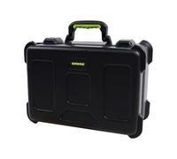 Shure by Gator Hardcase with TSA-approved latches for (15) microphones, black (SH-MICCASE15)