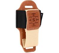 Shure by Gator Premium Tan Leather Wireless Bodypack Transmitter Pouch Belt Bag (SH-BODYPACK-PTN-L)