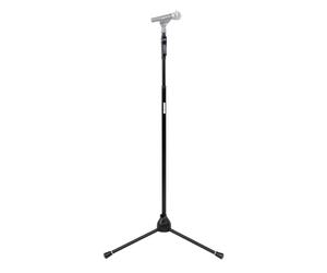 Shure by Gator SH-TRIPODSTANDDX Deluxe Tripod Microphone Stand, Black Powder-Coated Steel, Black