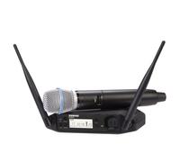 Shure -GLXD24+UK/B87A-Z4- Digital Wireless Handheld System with BETA®8
