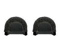 Shure MoveMic Accessory - Replacement Windscreens, Black, Pair (AMV-LAV-WS/B)