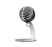 Shure MV5-LTG Digital Condenser Microphone for USB and Lightning, 3 DSP Preset Modes, Integrated Pre-Amp, Zero Latency Monitoring, Headphone Jack, 24 Bit / 48 kHz Audio Capture