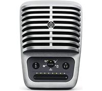 Shure MV51 Digital Large-Diaphragm Condenser Microphone for USB and Lightning, 5 DSP Preset Modes, Integrated Pre-Amp, Zero Latency Monitoring, Headphone Jack, Audio Capture