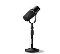 Shure MV7+ USB-C & XLR Podcast Dynamic Mic with Stand - Black