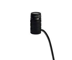 Shure MX185 Lavalier/Lapel Microphone with Black Wired Microphone - Microphones (Lavalier/Lapel Microphone, -35 dB, 50 - 17000 Hz, Cardioid, Wired, XLR-3)