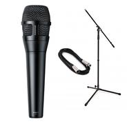 Shure NXN8/S Nexadyne Dynamic Supercardioid Handheld Microphone Black Bundle