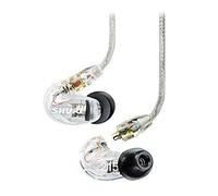 Shure SE215-CL Sound Isolating In Ear Stereo Earphones (Clear) with 3 Pairs of Triple Flange Sleeves for Better Sound Isolation