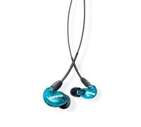 Shure SE215SPE-EFS Professional Over the Ear Earphones, Sound Isolating with Single Dynamic MicroDriver, Clear Sound + Deep Bass, 3.5mm Cable - Blue
