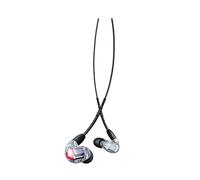 Shure SE846 Wired Sound Isolating Earphones Gen 2, Secure in-Ear Earbuds, High-End Professional Sound, Hi-Def Four Drivers, Upgraded Sound Filters, Durable Quality, Customizable Frequency - Clear