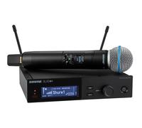 Shure SLXD24+ /B58-G65 wireless handheld system with Beta 58A (470-606 MHz)
