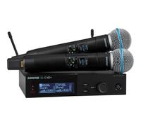 Shure SLXD24D+ /B58-K55 Wireless System with 2 Handheld Transmitters (606-694 MHz)