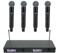 Shure SLXD4Q+E Beta58 G59 Bundle