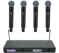 Shure SLXD4Q+E Beta58 K59 Bundle