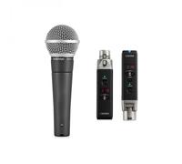 Shure SM58 Dynamic Vocal Microphone with Boss Digital Wireless System