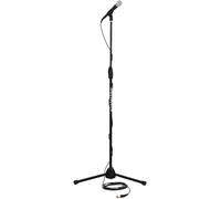 Shure SM58 Pro XLR Dynamic Microphone Stage Performance Kit with 15-Foot XLR-XLR Cable, Stand, A25D Clip and Bag - Professional Studio & Live Performance Cardioid Mic for Vocals (SM58-CN BTS)
