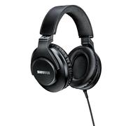 Shure SRH440A Over-Ear Wired Headphones for Monitoring & Recording, Professional Studio Grade, Enhanced Frequency Response, Work with All Audio Devices, Adjustable & Collapsible Design - 2022 Version