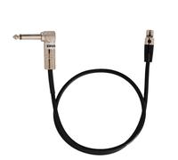 Shure WA304 2' Instrument Cable, 4-Pin Mini Connector (TA4F) with Right-Angle 1/4inch Connector
