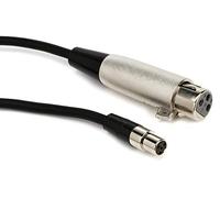 Shure WA310 4-Feet Microphone Adapter Cable, 4-Pin Mini Connector (TA4F) to XLR(F) Connector