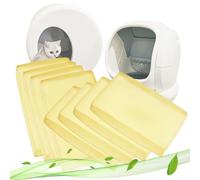 ShuRex Cat Litter Box Deodorizer, 8 Pack, Cedar Scent, Yellow Gel Filters for MeoWant Self-Cleaning Litter Box