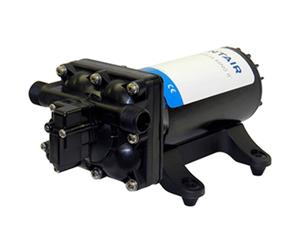 Shurflo AQUA KING II Fresh Water Pump 5GPM 24V Supreme Strainer Fitting Boat RV