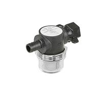 Shurflo Screw on Water Pump Filter Barbed Straight Inlet Wing Nut 1/2"