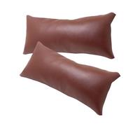 Shurhome 1 Pair Long Watch Display Cushions Display Pillows for Jewelry Storage PU Texture Stable Presentation Stand PU Leather Jewelry Cushion