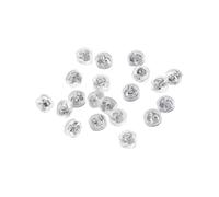Shurhome 20Pieces / Pack Practical Studs Earrings Backs Silver Loss Proof Design 5.6mm Size Earring Stabilizers 2 Color Option Earring Screw Backs