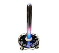 Shurhome 26 LED Fluorescent Auditory Reactive Tube Light Voice Controlled with Glass Cover and C Type Power Desktop Rhythm Light