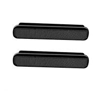 Shurhome 2Pcs Premium Metal Air Vent Covers Scratch Proof Hollow Breathable for Song 21-23 HVAC Vents Protections Backseat Air Vent Cover