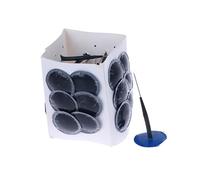 Shurhome 3/4.5 / 6mm Rubber Pneumatic Mushroom Plug Set Repairs Tire Holes with 98% Success Rate Ensuring and Reliability Rubber Plugs